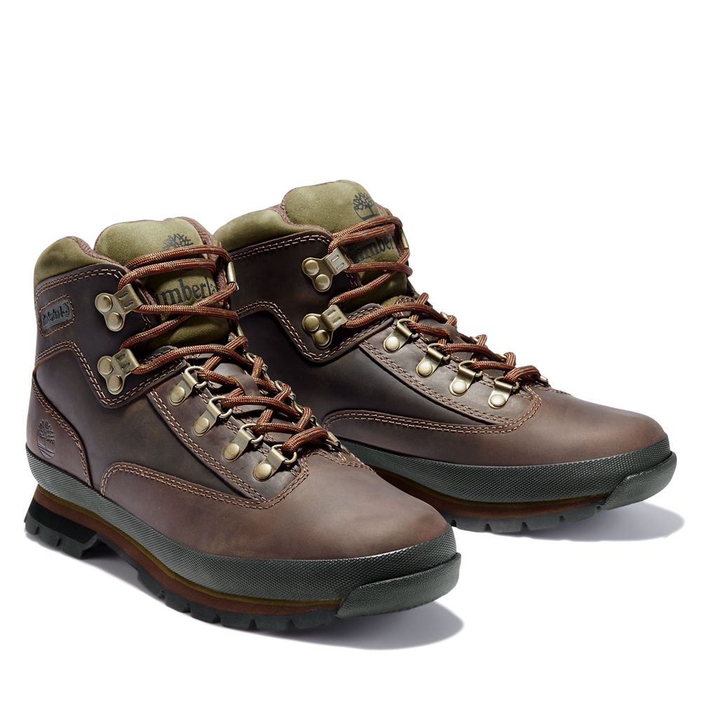 Botas Trekking Timberland Hombre Classic Cuero Euro Marrones - Chile KPE-305682